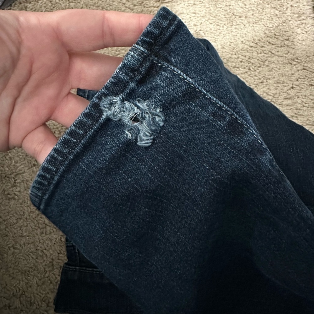 7 For All Mankind The Straight Luxe Performance sz 33x32 - Picture 9 of 12